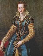 Alessandro Allori Portrait of Eleonora china oil painting reproduction